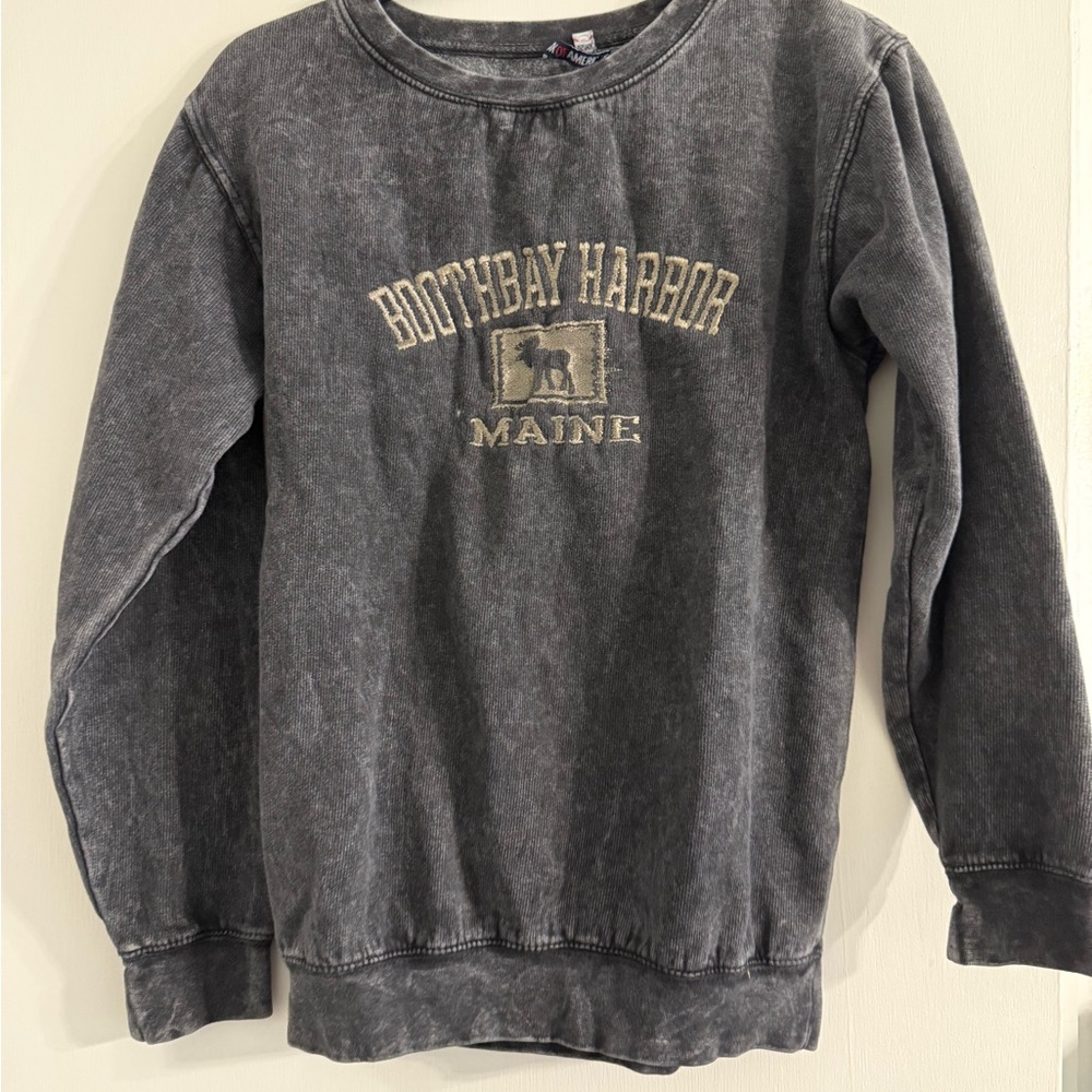 Boothbay Harbor Women's Gray Sweatshirt